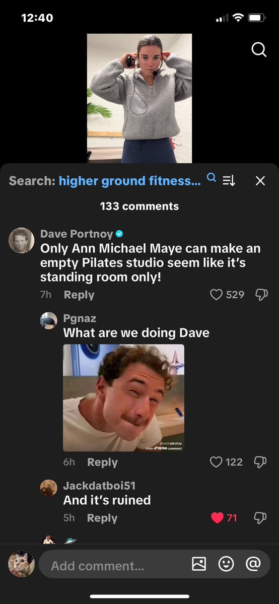 i hate seeing this guy around things i enjoy. it ruins it