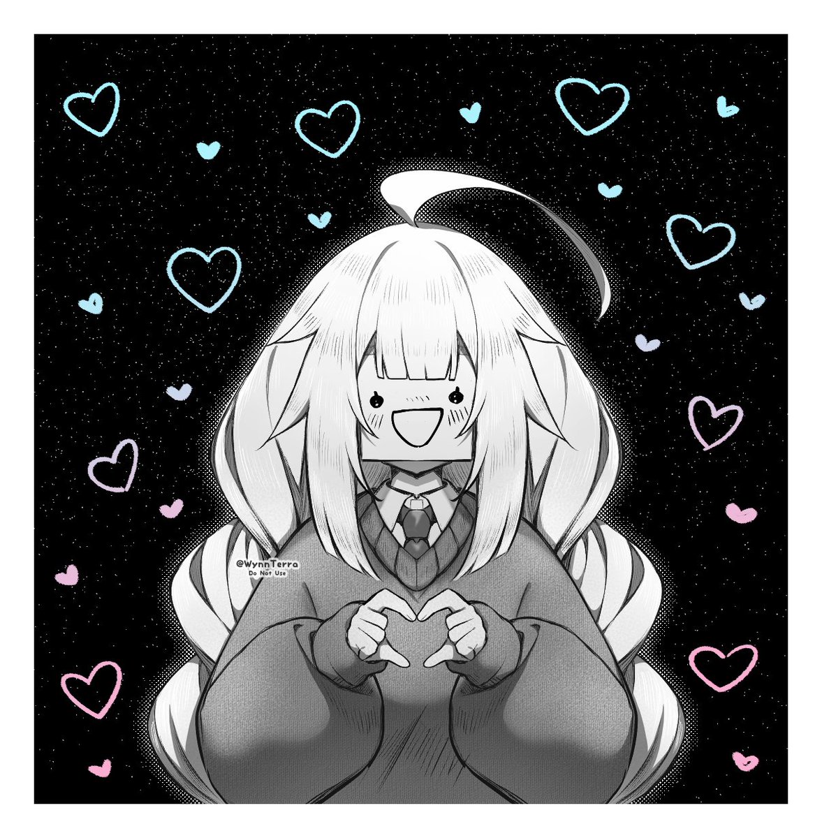 I still feel appreciation, joy, excitement, and other positive emotions

If my oc can't smile, I'll just stick a happy sticker on her face until I draw her smile well enough ❤️‍🩹