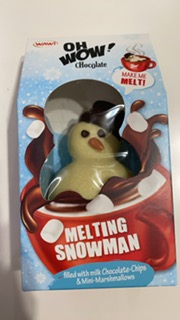 イギリス アドベントカレンダー スノーマン アドベントカレンダーのお