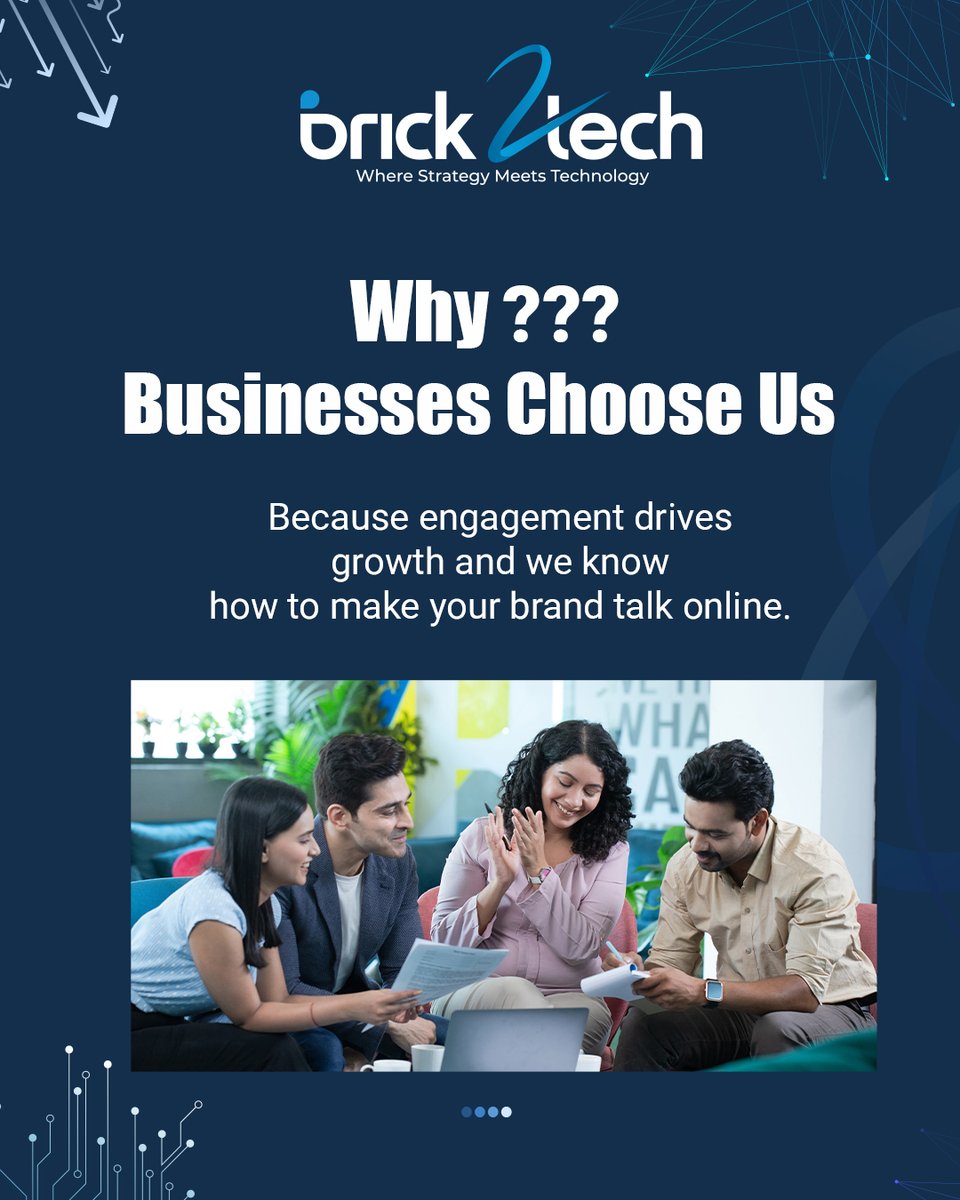 brick2tech's tweet photo. At Brick2Tech, we create social media strategies that turn followers into customers

🚀Boost your online presence

📞 Call: +91 90000 35647

🌐 Visit: @brick2tech.com

#Brick2Tech #DigitalMarketing #SocialMediaMarketing #BrandGrowth #ContentMarketing #CreativeAgency #SMM https://t.co/vAiLkjuHRi