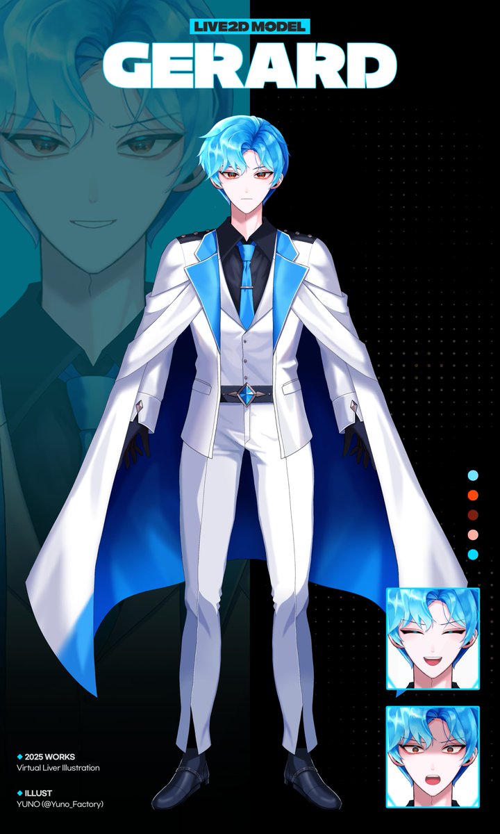 Yuno_Factory's tweet image. 💎
#Vtuber #Vtuberart #Vtubermodel #버튜버 #Live2Dmodel #Vtuberdesign