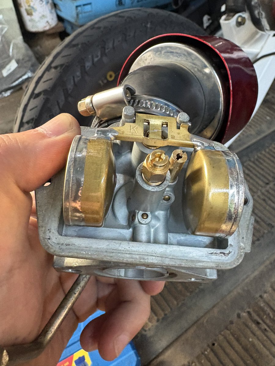 sampo_88dohc's tweet image. セッティングちう