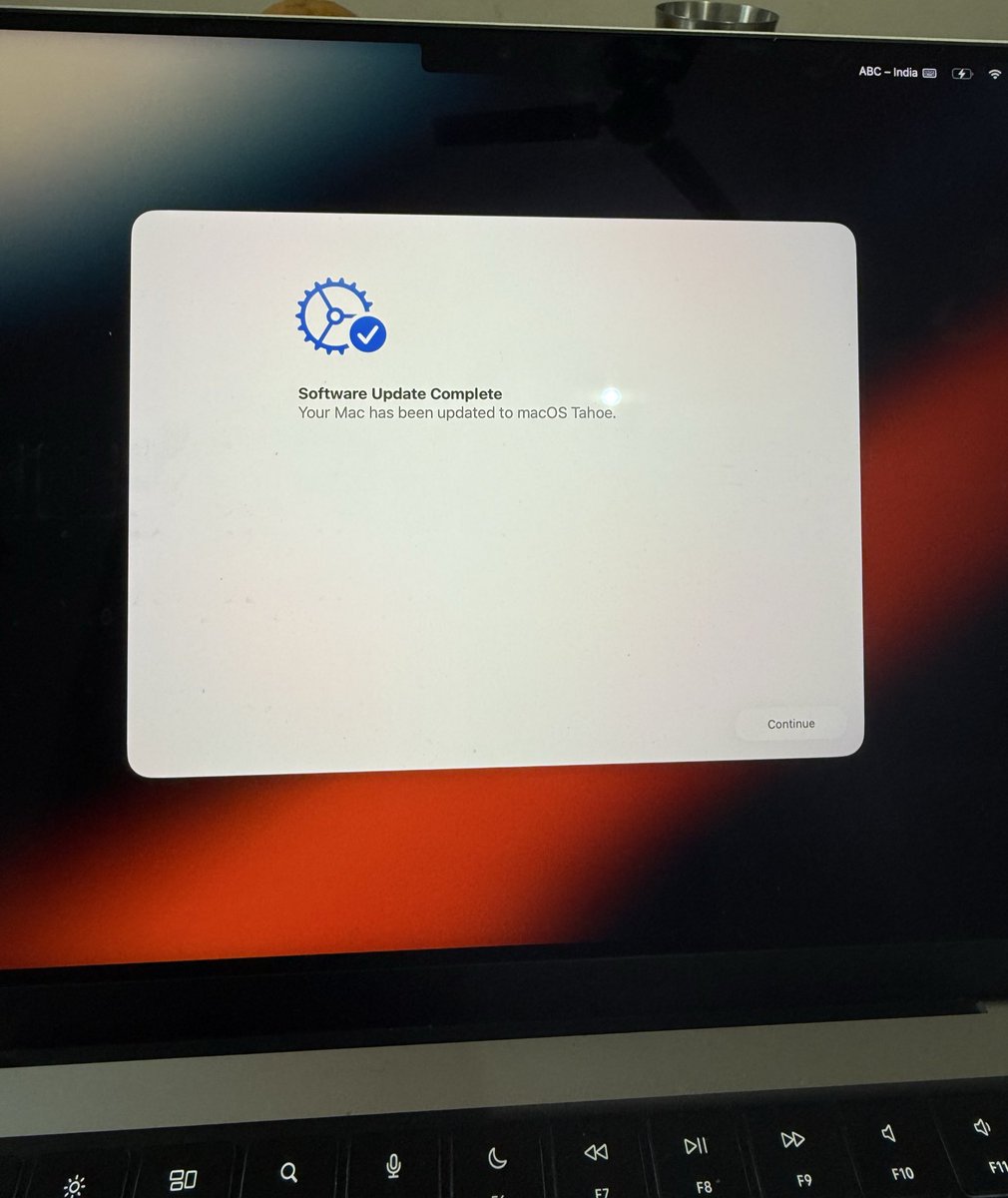CodewithP's tweet image. Alright then.
Let’s see what’s all that fuss about

#macOS #Tahoe
