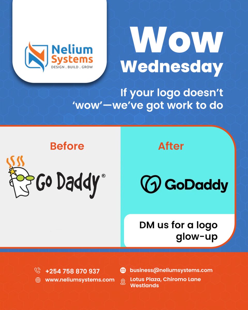 Nelium_Systems's tweet image. Your logo should speak for your brand. If it feels outdated, it’s time for a refresh.Nelium Systems offers clean, modern, and impactful logo redesigns.
Call/WhatsApp: 0743 718 871
Website: neliumsystems.com
#MosiriaDelivers #MainaAndKingangi #HandsOffTanzania #NEW_SINGAPORE