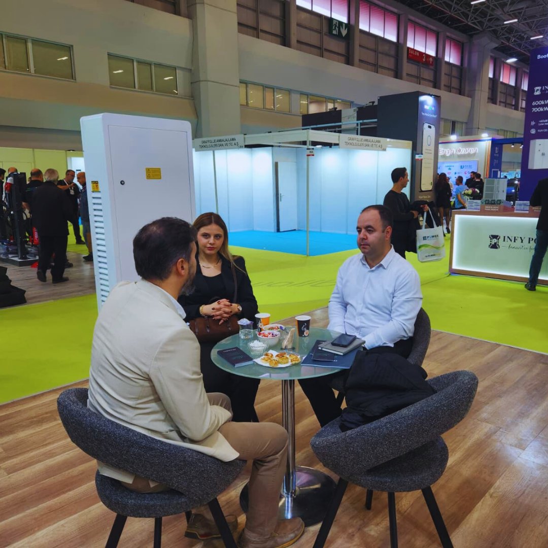 powersarjcom's tweet image. EV Charge Show 2025’te standımıza gösterdiğiniz yoğun ilgi için teşekkür ederiz. Powerşarj olarak geleceğin şarj teknolojilerini sizlerle paylaşmaktan büyük mutluluk duyduk ⚡️