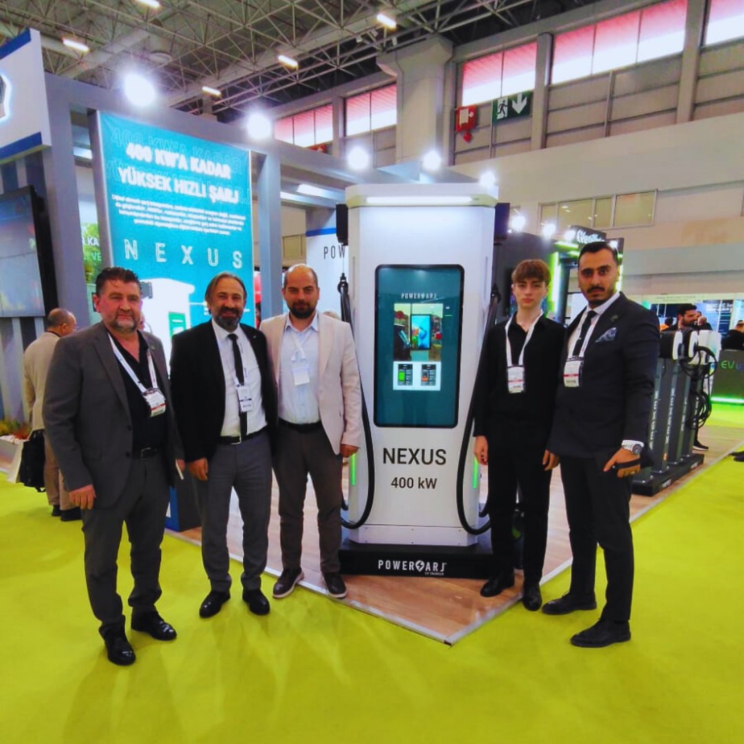 powersarjcom's tweet image. EV Charge Show 2025’te standımıza gösterdiğiniz yoğun ilgi için teşekkür ederiz. Powerşarj olarak geleceğin şarj teknolojilerini sizlerle paylaşmaktan büyük mutluluk duyduk ⚡️