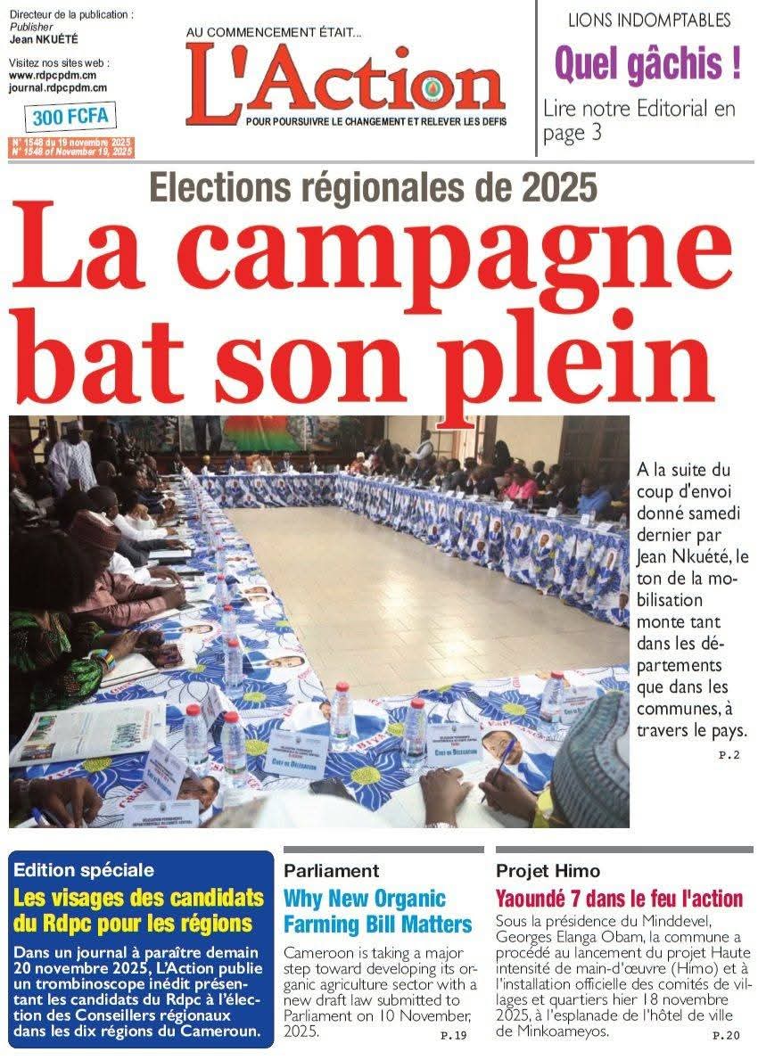 dashmedianews's tweet image. QUELQUES UNES DU 19 NOVEMBRE 2025

#highlights #followers #revue #presse #dashmedia #DashTv