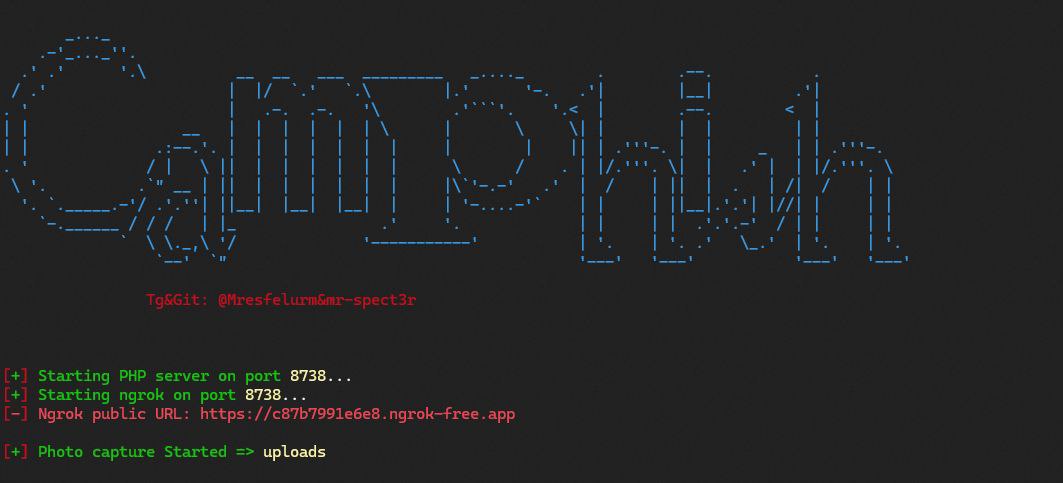 HackingTeam777's tweet image. Camera Phishing! 

A page to take pictures from the front and back camera

With this tool you can create a camera phishing page and take pictures and videos of victims outside the network! 

This tool works by loading a page written in js, then giving you a link via ngrok that…