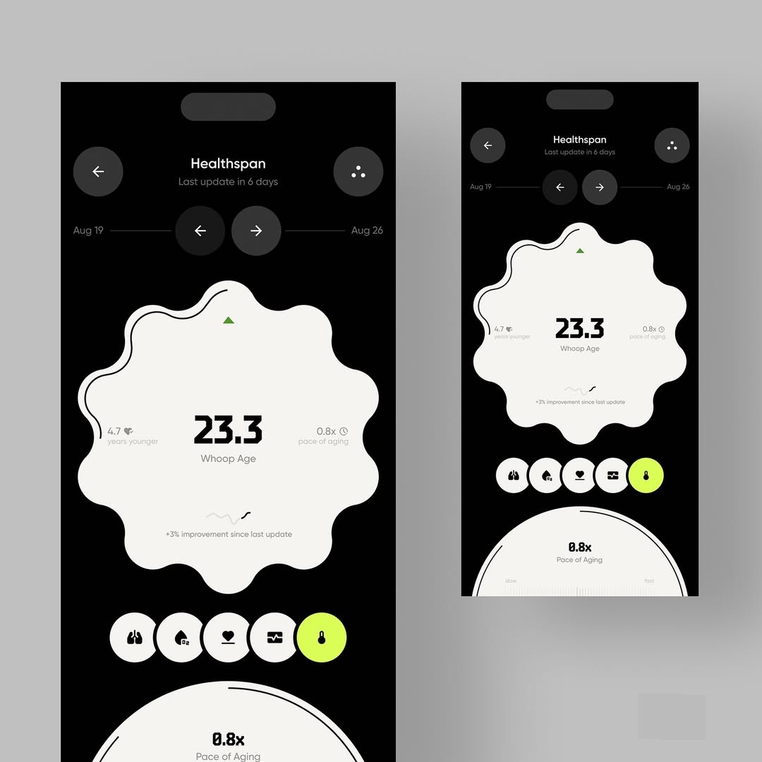quickdiv's tweet photo. 💪 Smarter health. Longer life.

#healthapp #whoop #wearabletech #mobileapp #uiux #quickdiv #fitnessapp #appdesign #mobiledevelopment #aipowered #healthmonitoring #uxdesign #productdesign #modernui #innovation #wellnessapp #biometricdata #digitalhealth #appdevelopment https://t.co/s2ibwQHx7L