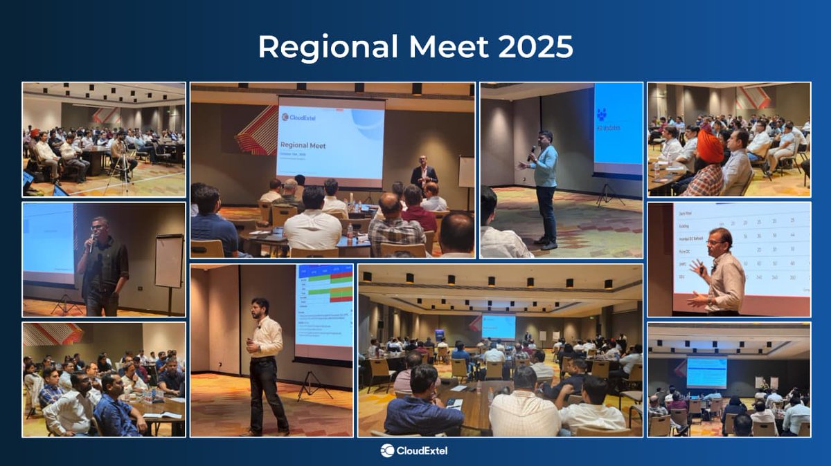 cloud_extel's tweet image. At @CloudExtel, our people are the driving force behind India’s digital future. Our Regional Meet united teams nationwide to review milestones, explore AI innovation &amp;amp; strengthen collaboration all with one mission: building smarter, connected networks for India. 
#CloudExtel