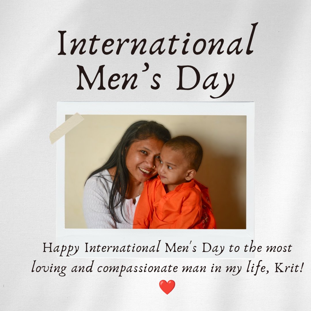 #International_Mens_day
#krit