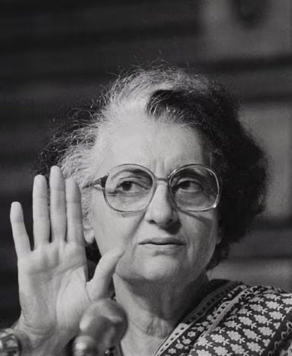 A friend asked me if I had posted about Indira Gandhis birth anniversary 

I told him, wait, what’s the EMERGENCY 😭