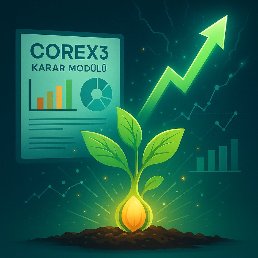 Biz şunu söyleyeceğiz:
“Evet, biz oradaydık. İlk tuğlayı birlikte koyduk.”
📌 Not: Bu sadece bir versiyon…
İlk değil, son da değil.

Yol uzun… Ama artık elimizde bir harita var:
CoreX³.
Yolumuz açık, sinyallerimiz güçlü olsun!

💪📊🔥
#CoreX3
#YatırımınÇekirdeği
#BüyümeYatırımı