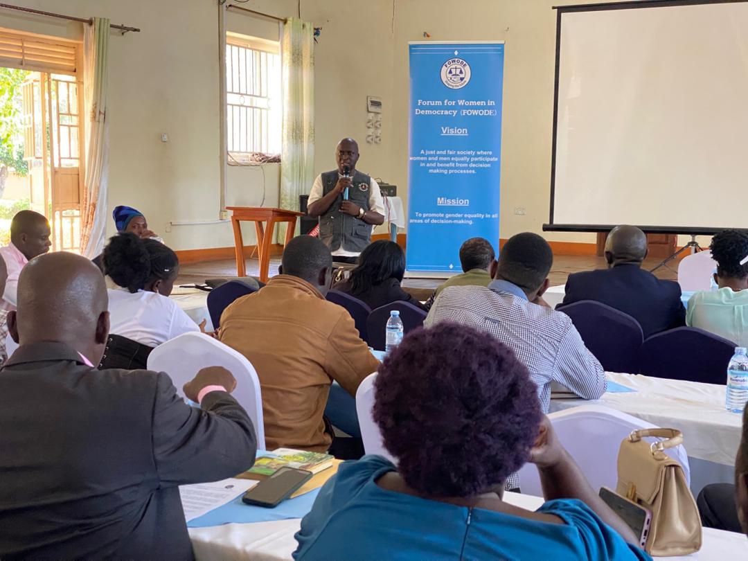 Together with <a href="/ngoforum/">The NGO Forum</a>, we convened district authorities, political actors, the academia, citizens &amp; cultural leaders in Masindi to discuss &amp; build consensus for peaceful 2026 elections.
Democracy thrives when all citizens can participate freely.