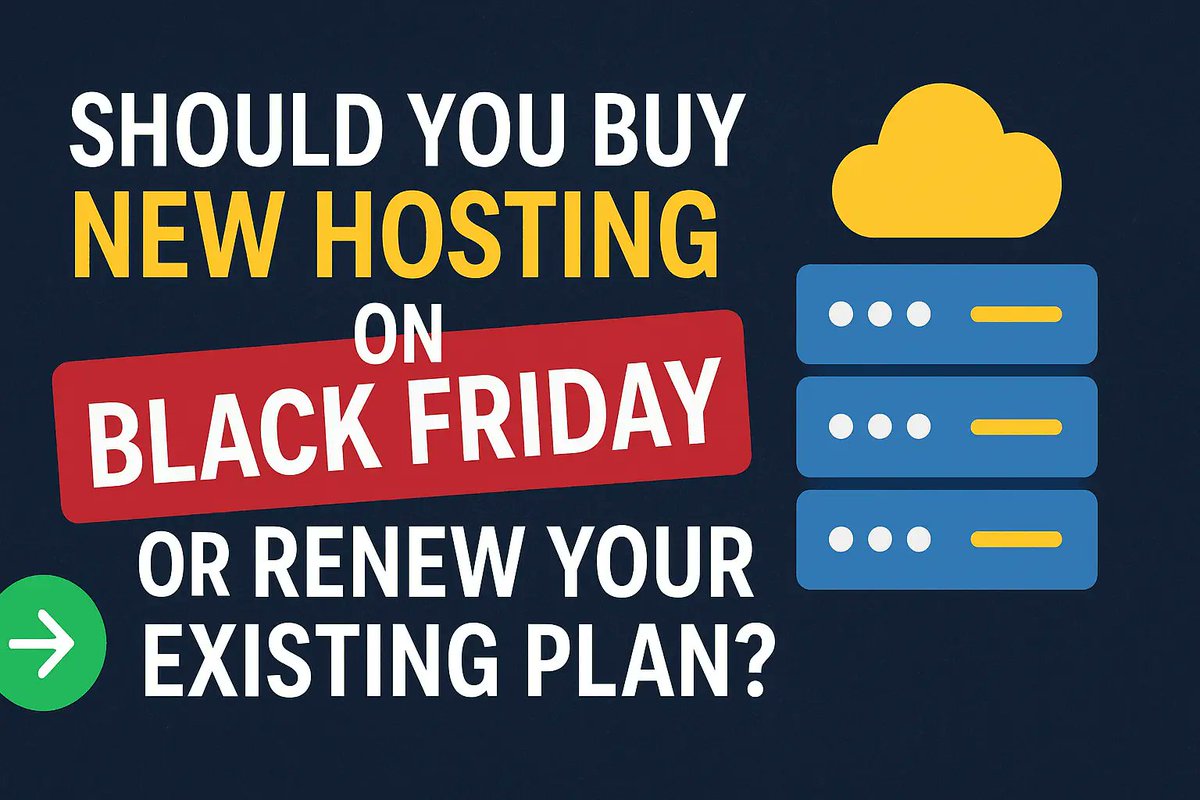 🔥 Black Friday hosting deals are here!
Should you renew your current hosting or switch to a faster, cheaper plan?
Make the right choice 👉 blog.jlvextension.com/recommended/re…
#BlackFriday #Hosting #WebHosting #WebsitePerformance