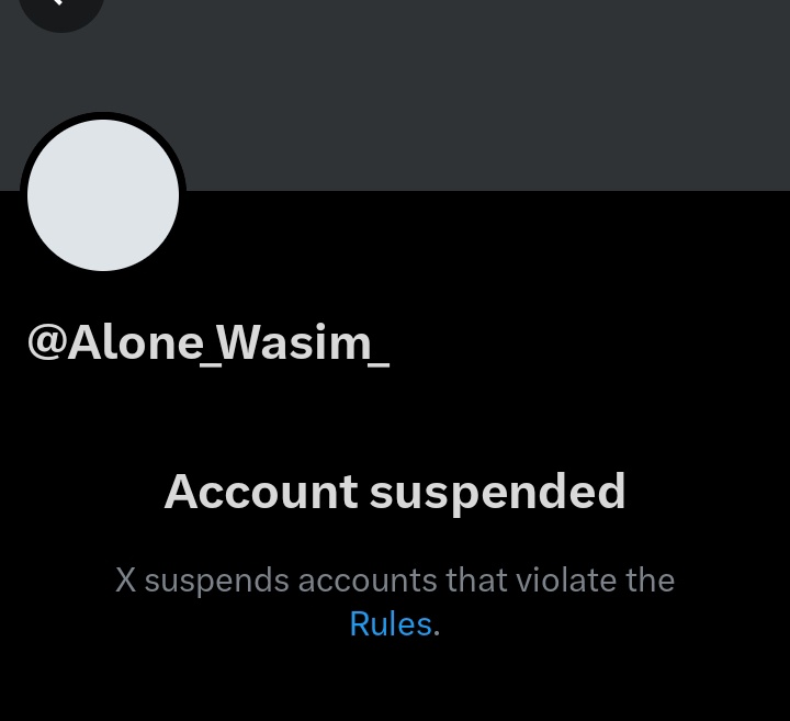 Wasim_Shaikh22's tweet image. मेरी दूसरी आईडी नया अपडेट आने के बाद सस्पेंड हो गई 😔💔
कृपया इस आईडी को बैक-अप के लिए फ़ॉलो कर लें। 👉 @WChamparan83627 
#suspended
