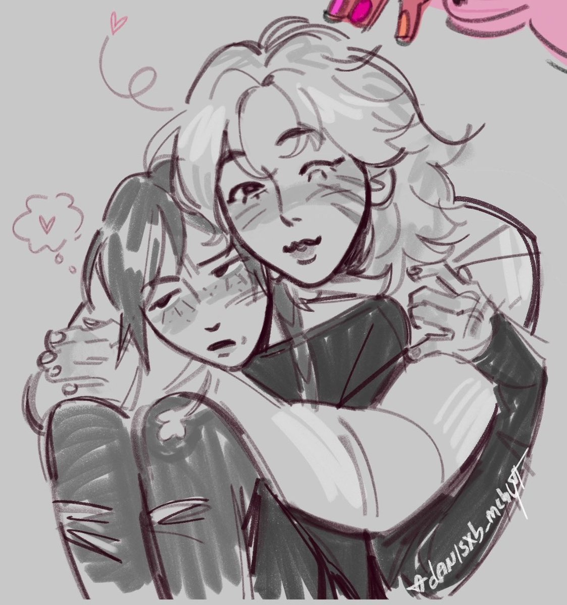 “fixed” art. I just had to, the shoulder was REALLY bothering me 🫠