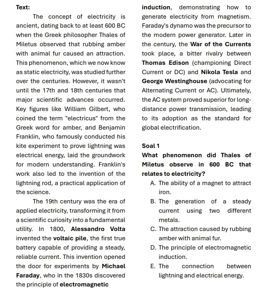 autumnwithkyu's tweet image. Siap tembus English Proficiency (AKDING) PLN Group 2025? ⚡📘
E-book lengkap berisi strategi, contoh soal, pembahasan, dan tips lulus!
Belajar lebih terarah, hasil jauh lebih maksimal!

🔥Download sekarang: lynk.id/baguseka