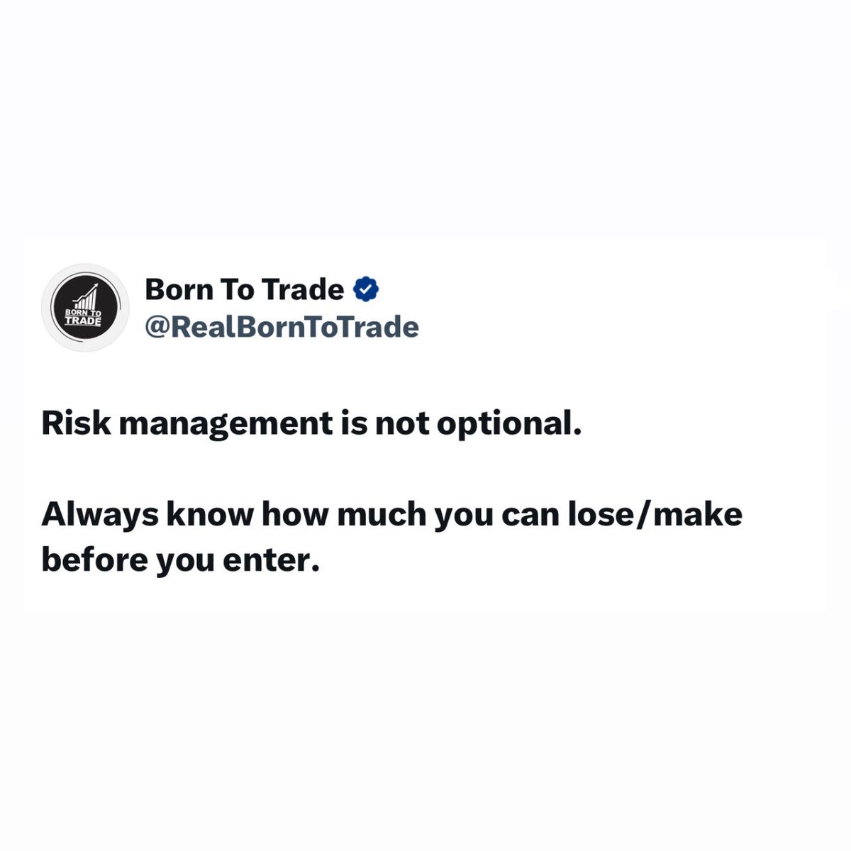 Born To Trade (@realborntotrade) on Twitter photo 