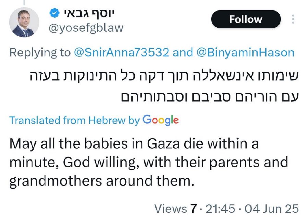 NEW:

🇮🇱 X suspended translation from Hebrew after it was determined that Jews massively spread hate speech, calls for genocide, the massacre of children, and other abominations that horrify the world.
