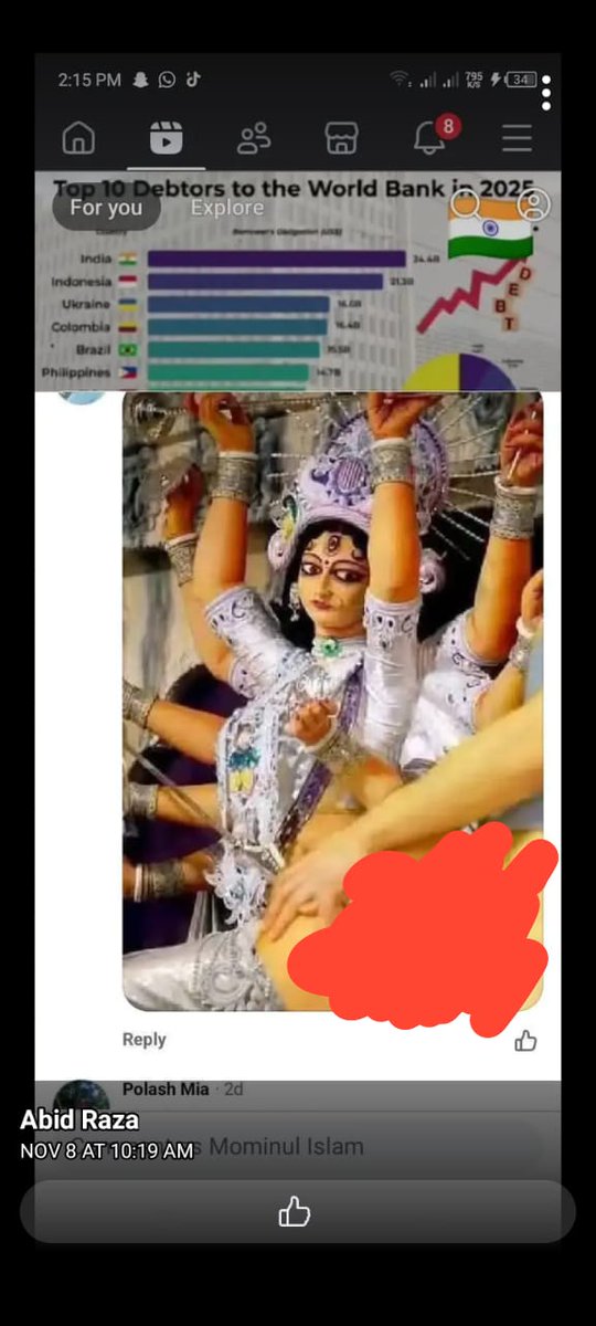 Hindusena34r's tweet image. Hindus should not ignore this 🚨 

This guy is a πesident of Baπeilly has posted deπogatoπy Post against Hindu deities. 

He is huπting Hindu&apos;s πeligious sentiments. 

Requesting @Uppolice @bareillypolice to take necessary action.