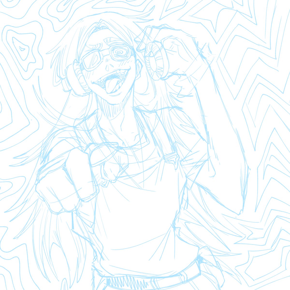 🚯AUGUST STILZA🚯💬
(repost with better quality??) 
 #ibisPaintX #GACHIAKUTA #gachifanart #auguststilza