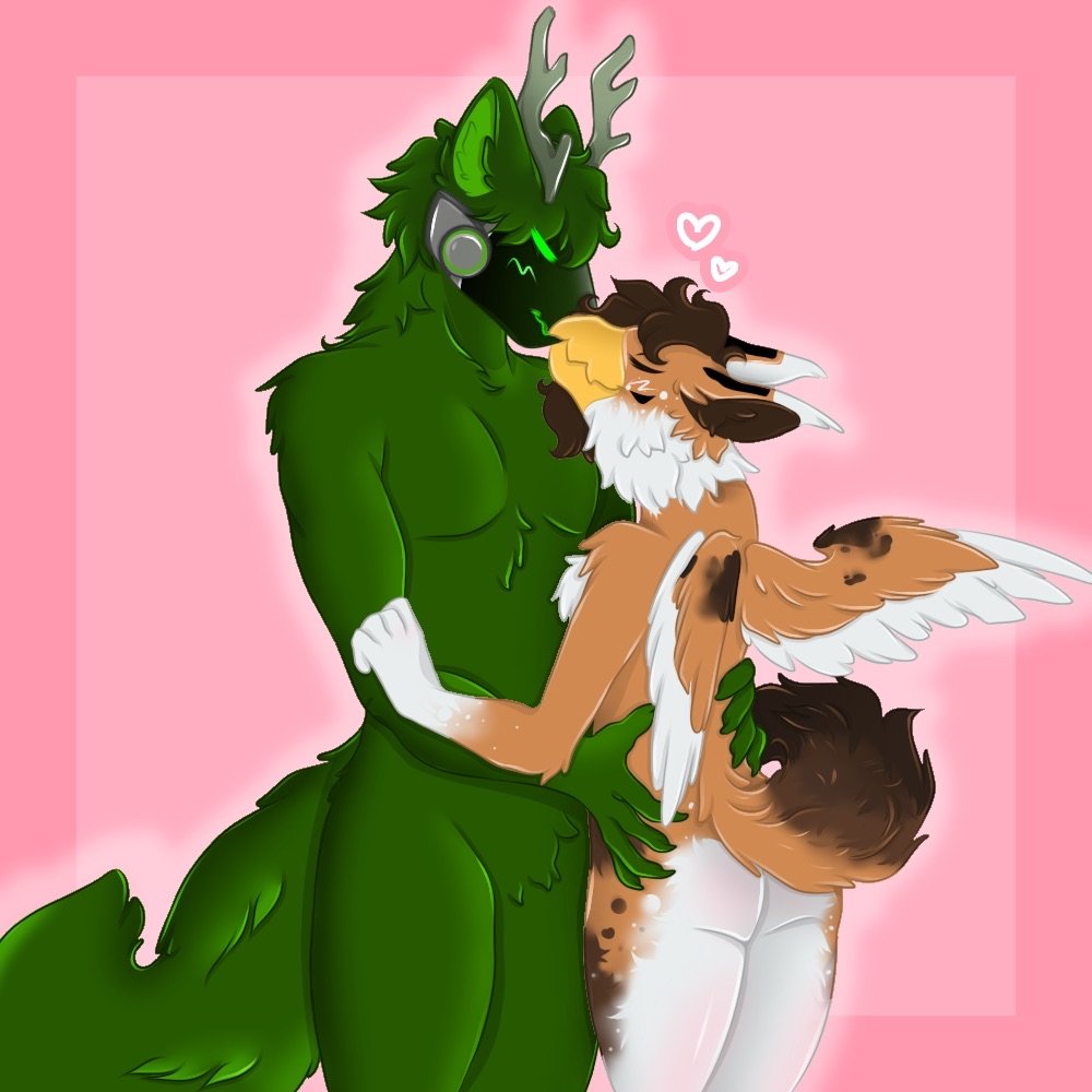 Elite_protogen's tweet image. A good art piece i got recently :3 
Artist from discord- mylacedheart