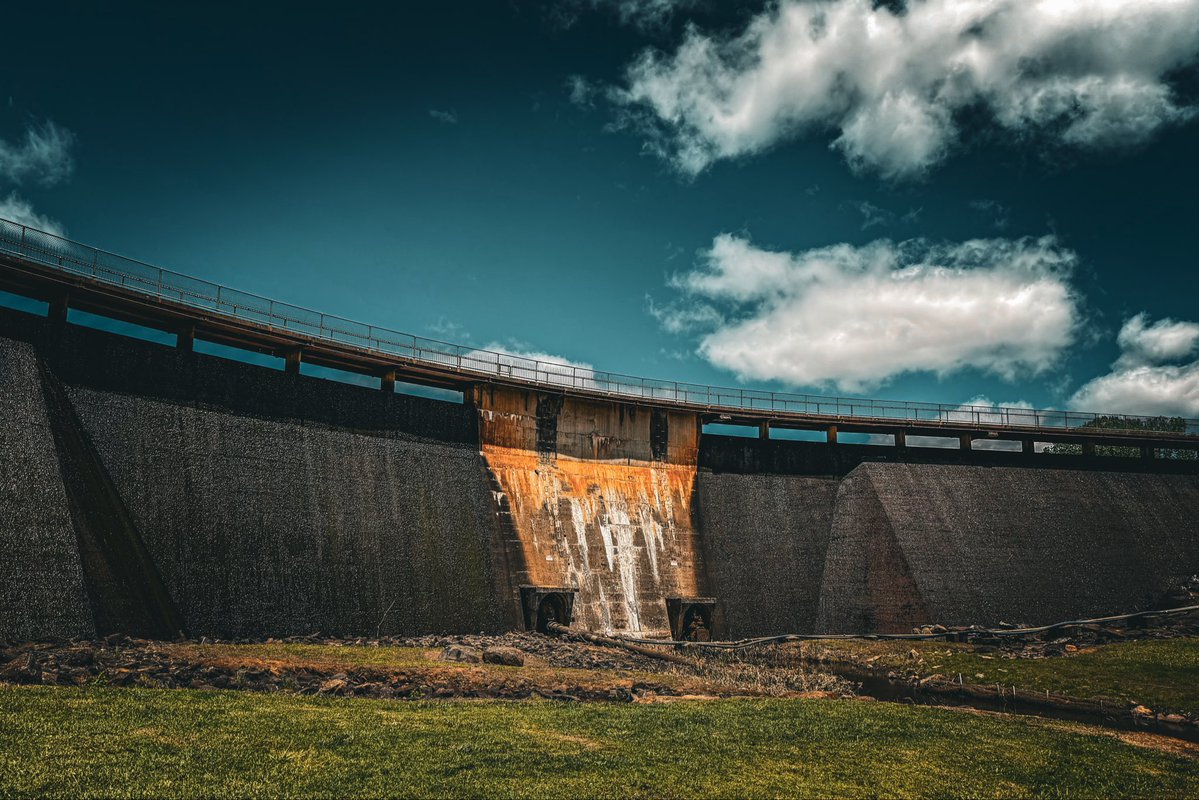 c_yow's tweet image. Lake Canobolas spillway

#lakecanoblas #spillway #orange #NSW #Australia