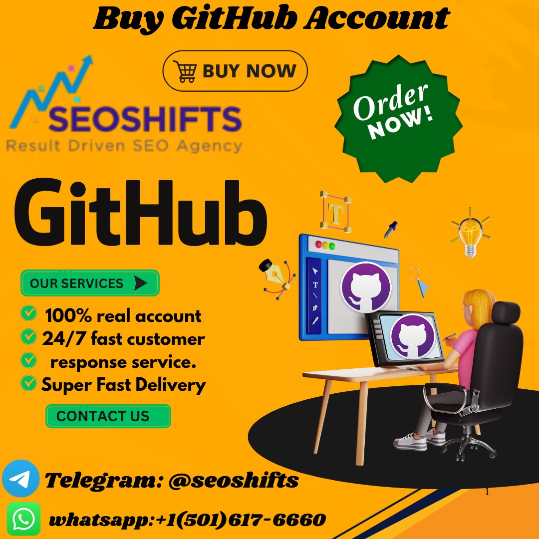 nnhgmhgbfb's tweet image. Want your online business to do better? A smart way to get started is by buying a GitHub account.
For more information, please get in touch with us
Email: seoshifts@gmail.com
Telegram: @seoshifts
whatsapp:+1(501)617-6660
#GitHub #githubintegration #githubsecurity