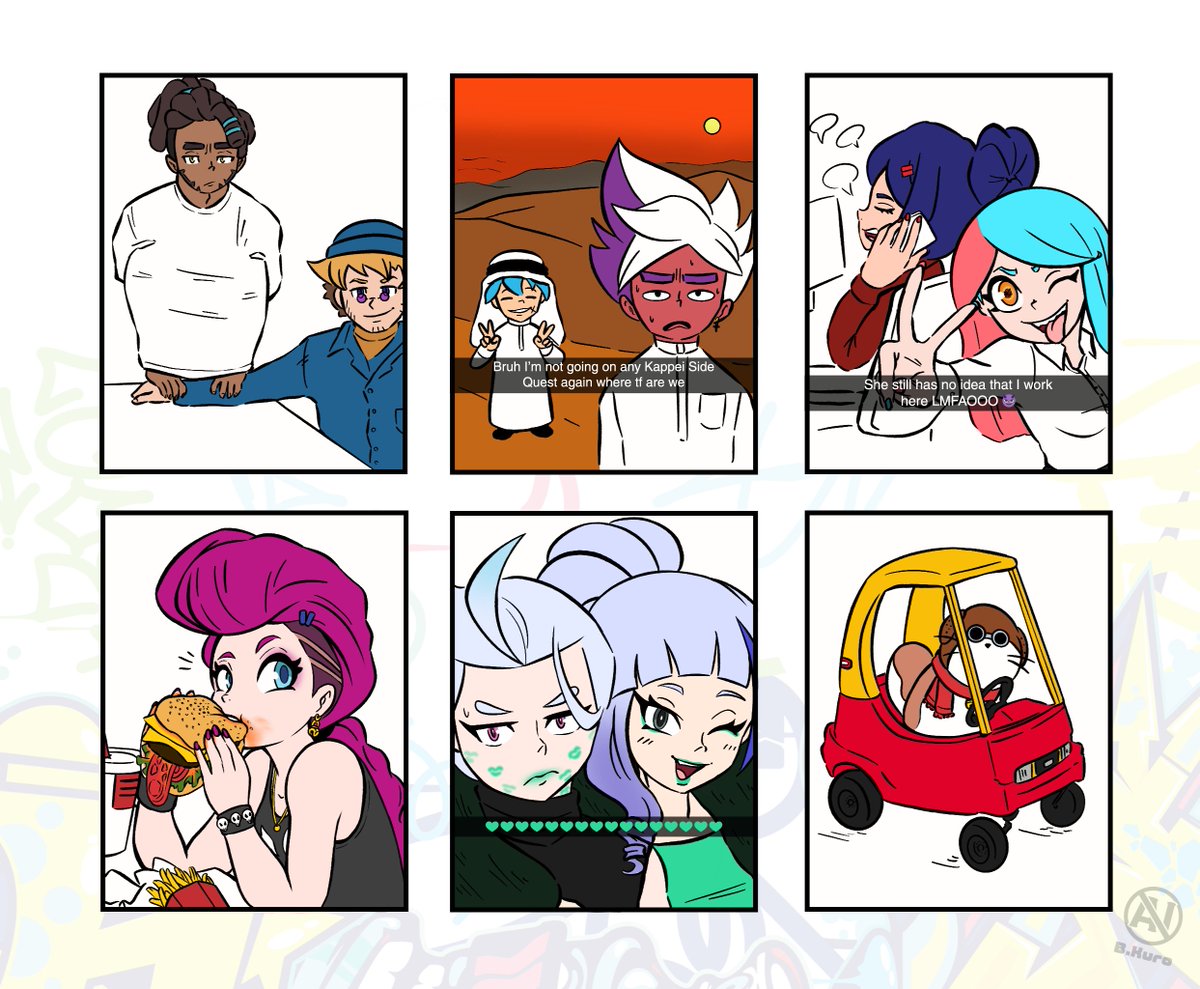 BookerKuro's tweet image. Photo board! 📸
#NinjalaRacers 
#Ninjala #ニンジャラ #Ninjalaart