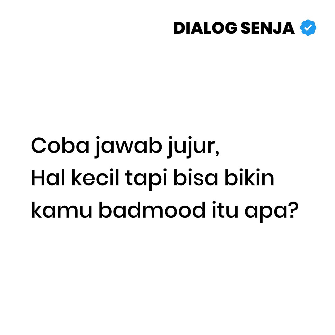 Dialog Senja tweet media