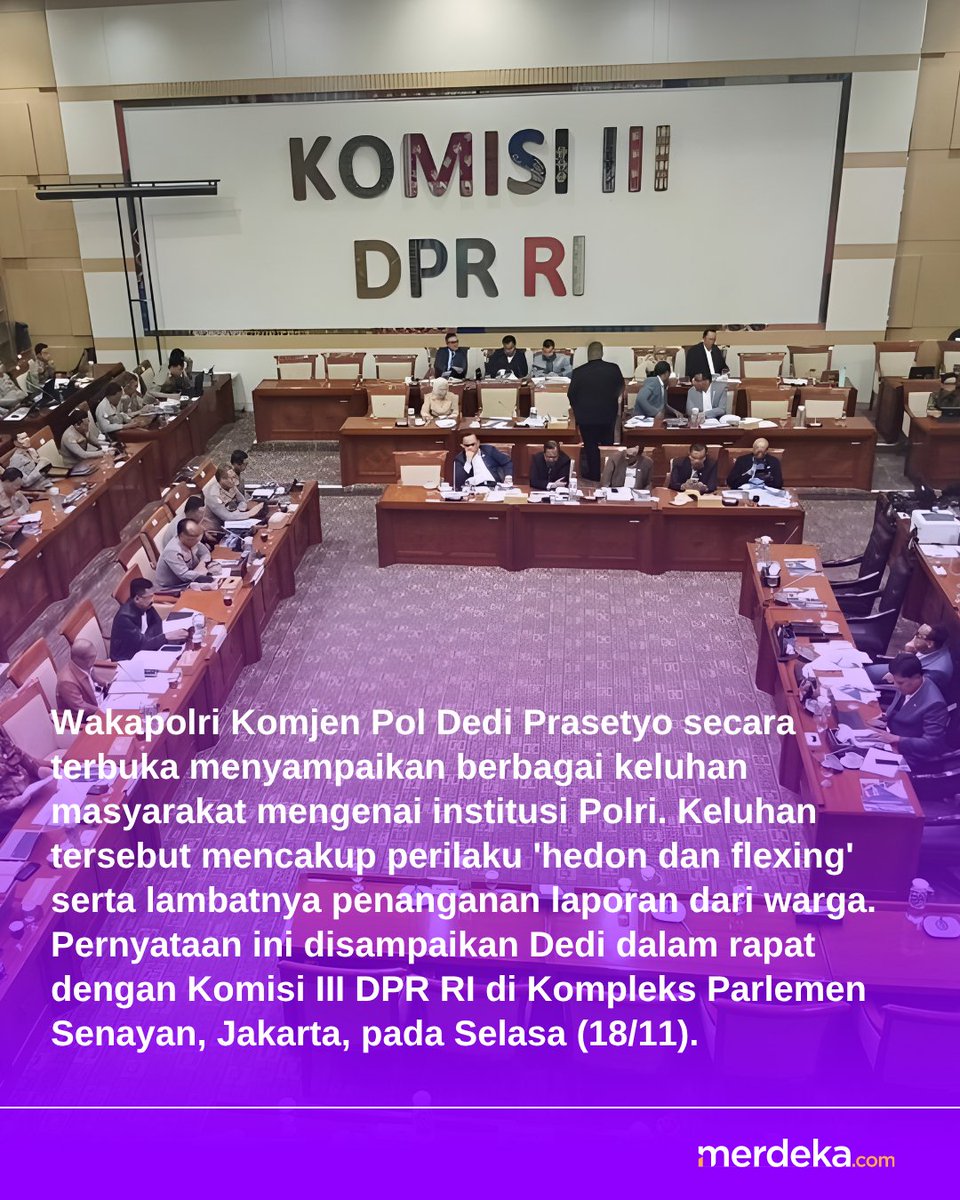 merdekadotcom's tweet image. Wakapolri akui masyarakat lebih suka lapor Damkar karena respons cepat dan kemudahan akses hotline 110. Polisi masih harus tingkatkan kecepatan tanggap agar kepercayaan publik kembali pulih. #PelayananPublik #Damkar #Polisi #mdkan #mdknbl