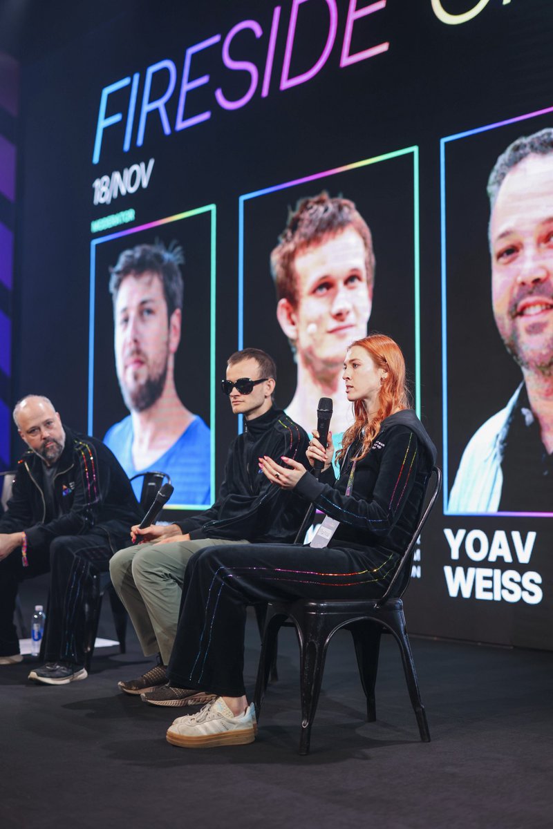 Ethereum Interop Layer is here 🎉

Today <a href="/trustlessconf/">Trustless</a>, I took the stage to give a talk on Ethereum Interop Layer and Interop standards. Gave a fun demo with an envelope ✉️ 

Then, I did a fireside chat with <a href="/VitalikButerin/">vitalik.eth</a> + <a href="/yoavw/">yoav.eth</a> moderated by <a href="/tomteman/">Tom Teman</a> on the Trustless