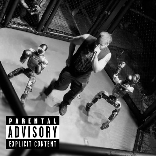 robswc's tweet image. Had a really awesome night watching robots fight in Austin! Incredible event by @REKrobot 🔥

(Obligatory doodle and edit)