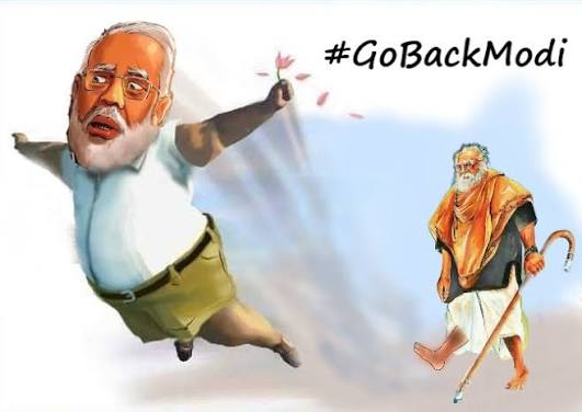 Rajagop49771333's tweet image. #GobackModi