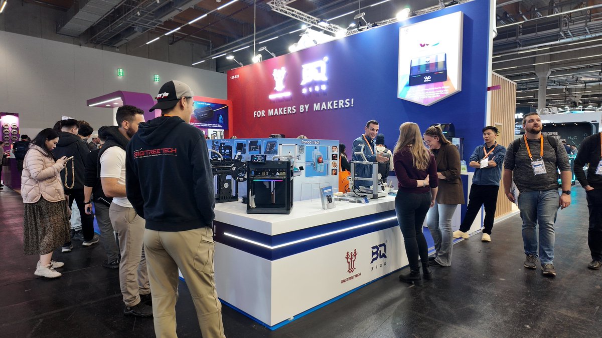 BigTreeTech's tweet image. 𝐃𝐚𝐲 𝟏 𝐚𝐭 𝐅𝐨𝐫𝐦𝐧𝐞𝐱𝐭! 🤩

🔥 What an amazing start!
Formnext is still in full swing - come visit our booth to 𝐞𝐱𝐩𝐥𝐨𝐫𝐞 𝐧𝐞𝐰 𝐩𝐫𝐨𝐝𝐮𝐜𝐭𝐬 𝐚𝐧𝐝 𝐞𝐧𝐣𝐨𝐲 𝐟𝐫𝐞𝐬𝐡 𝐝𝐢𝐬𝐜𝐨𝐮𝐧𝐭𝐬!

👂🏻 𝐒𝐡𝐚𝐫𝐞 𝐢𝐧 𝐭𝐡𝐞 𝐜𝐨𝐦𝐦𝐞𝐧𝐭𝐬 which products you’ve seen…