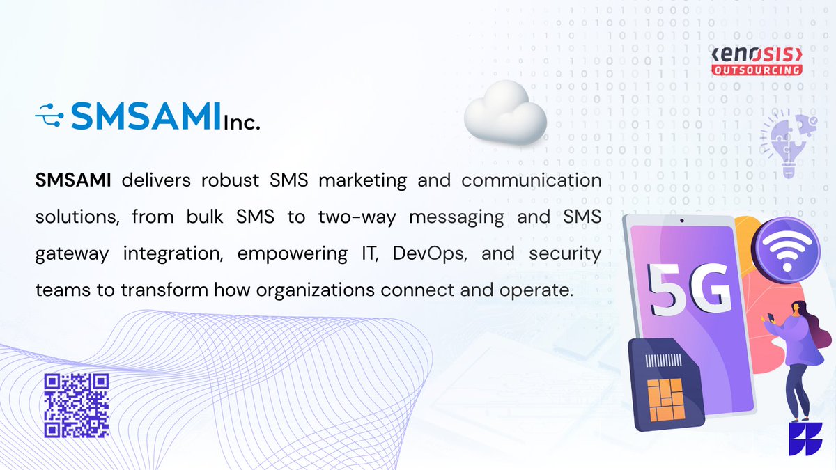 OutsourceEnosis's tweet image. 📩 Powering smarter communication at scale!

SMSAMI delivers robust SMS marketing and communication solutions, from bulk SMS to two-way messaging and SMS gateway integration, empowering IT, DevOps, and security teams to transform how organizations connect and operate. 🚀

👉…