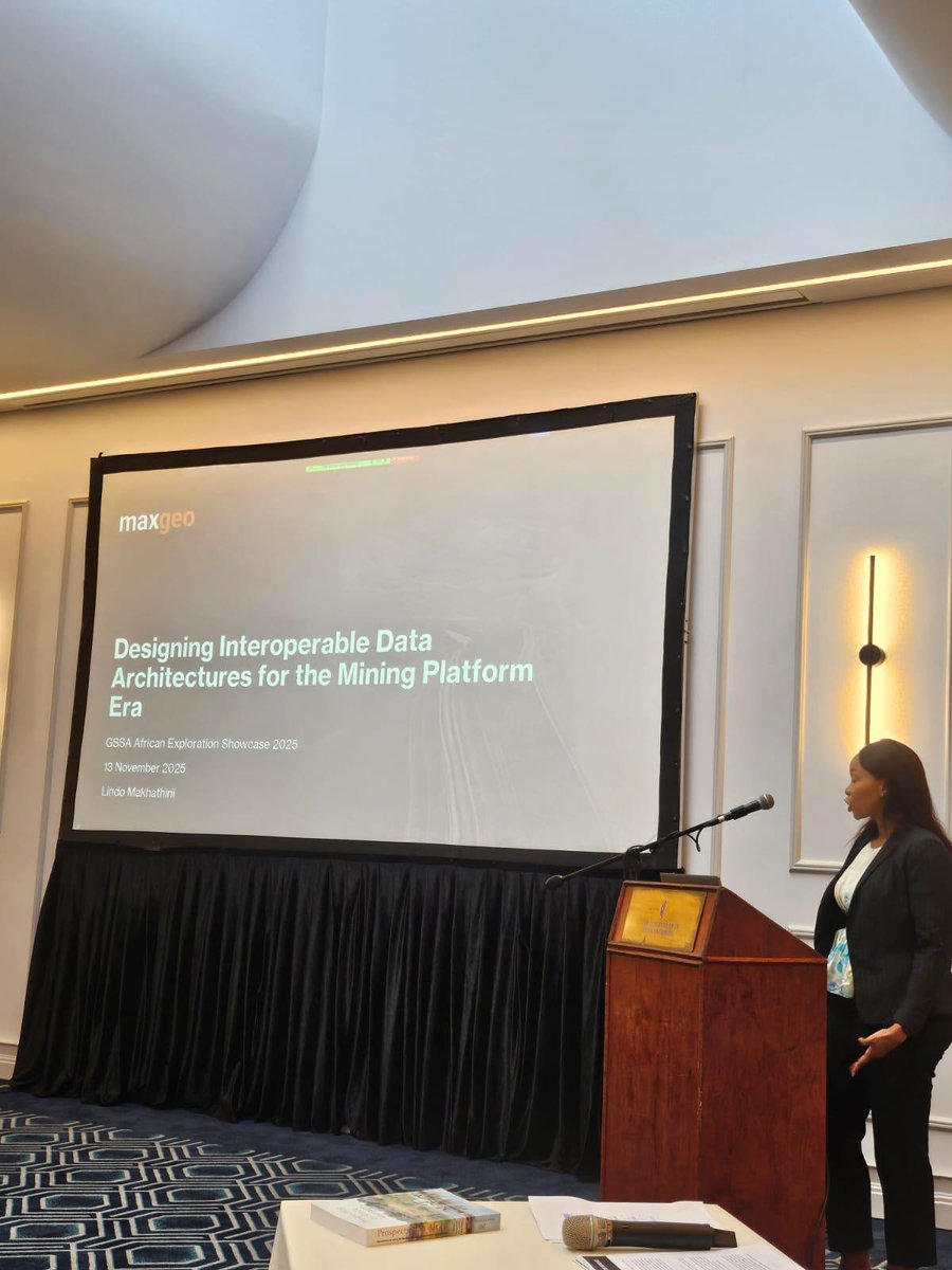 MaxGeoServices's tweet image. African Exploration Showcase 2025

Thank you to the Geological Society of South Africa for hosting another strong program and for bringing the industry together.

Looking forward to the next one.

#GSSA #AfricanExplorationShowcase #Geology #MiningInnovation #DataAnalytics #maxgeo