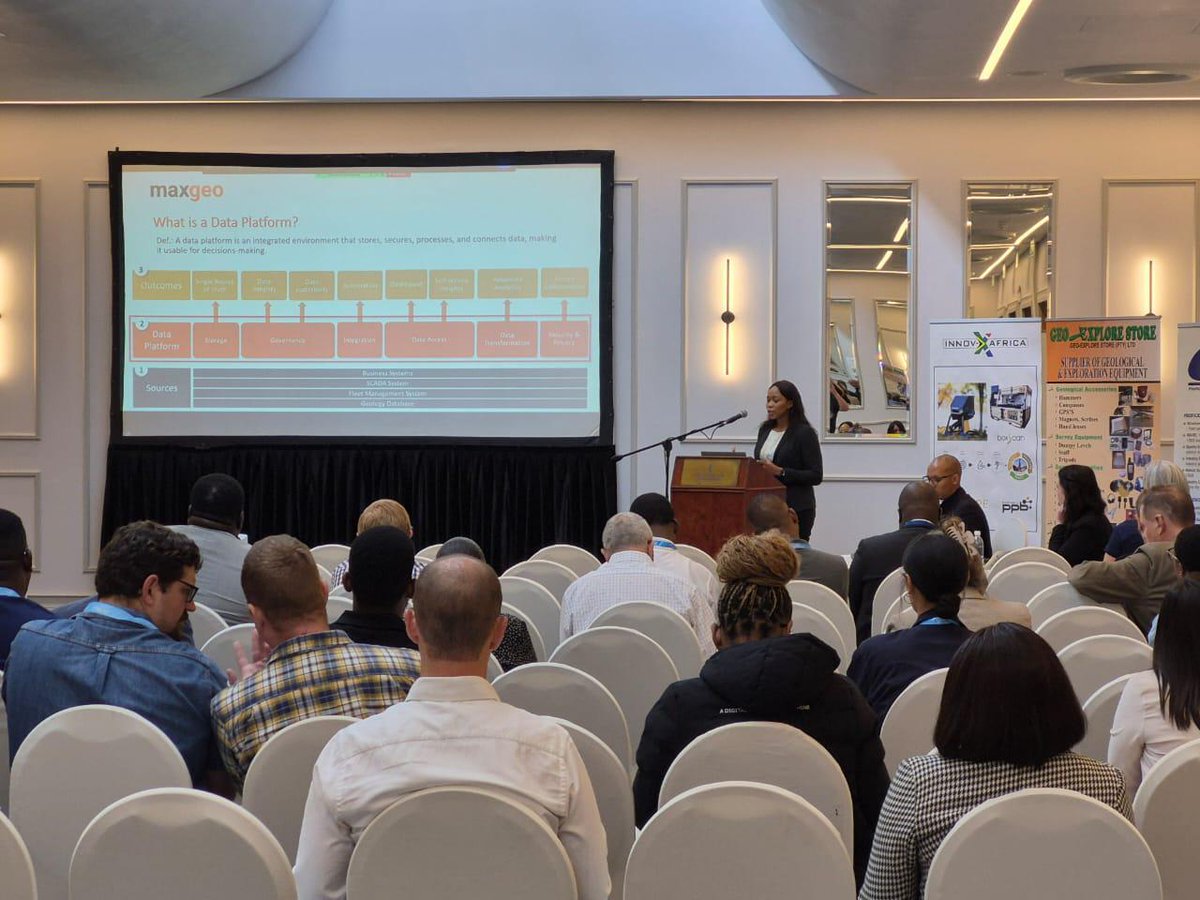MaxGeoServices's tweet image. African Exploration Showcase 2025

Thank you to the Geological Society of South Africa for hosting another strong program and for bringing the industry together.

Looking forward to the next one.

#GSSA #AfricanExplorationShowcase #Geology #MiningInnovation #DataAnalytics #maxgeo