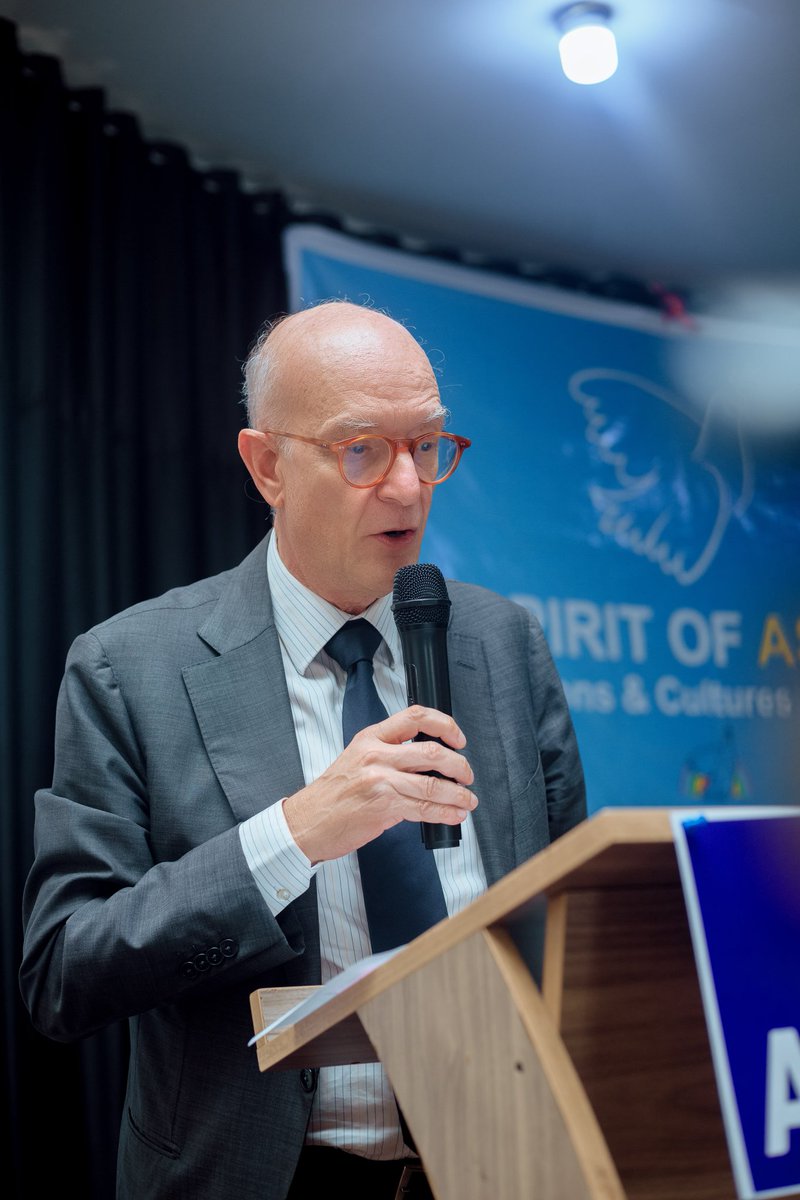 "The Community of Sant'Egidio has taught us that Peace begins with friendship- Friendship that crosses Borders, Religions, and indifferences. It is built when we sit Beside those who suffer and when we Care for the poor" Message of H.E Mauro Massoni Italian Ambassador to Uganda.