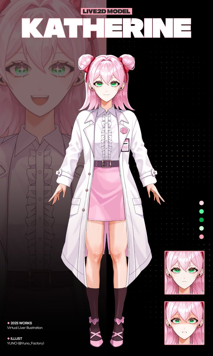 Yuno_Factory's tweet image. 🌸
#Vtuber #Vtuberart #Vtubermodel #버튜버 #Live2Dmodel #Vtuberdesign