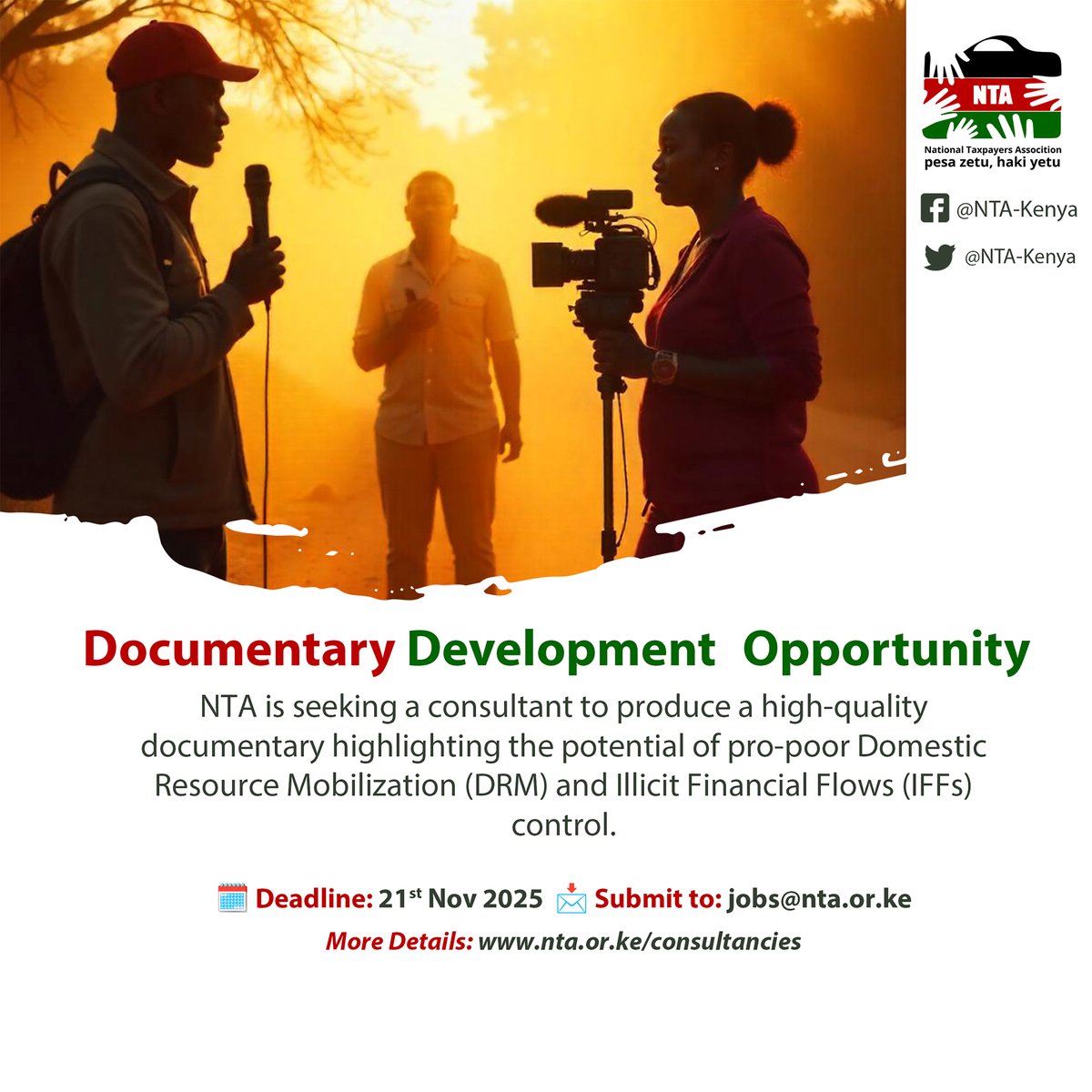 nta_kenya's tweet image. #DRM #IFFs #Transparency #ntakenya
@ikokazi @IkoKaziKenya @jobsearchke @myjobsin_Kenya @KenyaJobAdverts @kenyanjobsnet  #IkoKaziKE #ikokazikenya #IkoKazi