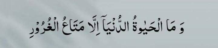 _chaudharaani_'s tweet image. &quot;اور یہ دنیا کی زندگی دھوکے کا سامان ہے اس کے سوا کچھ نہیں.&quot;