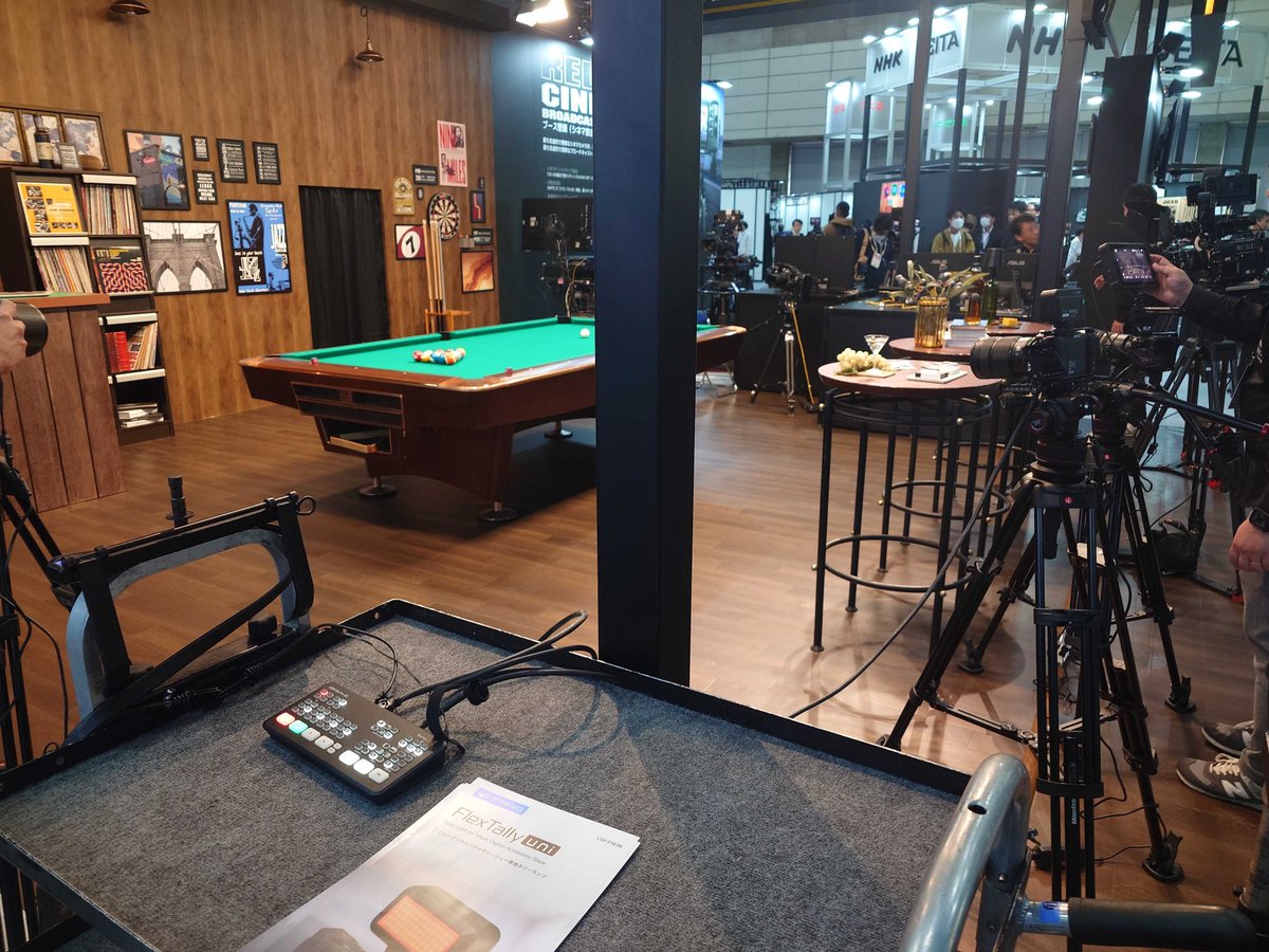 CerevoLive's tweet photo. 【出展情報】
ニコン様ブースにて、新製品FlexTally Uniを展示しております
ご来場の際には是非ご覧になってください

ブース情報　ホール8 小間番号 8410

https://t.co/vk4CgG75ab

#InterBEE2025
#Cerevo
#FlexTallyUni
#ニコン
#ZCinema https://t.co/byoGg9WB6m