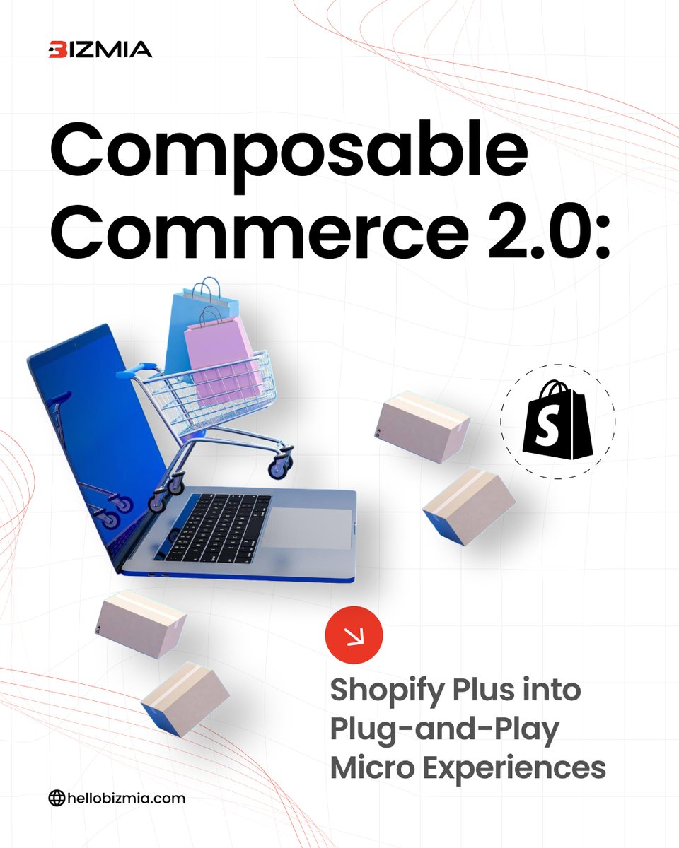 bizzmiallc's tweet image. #ComposableCommerce #ShopifyPlus #Bizmia #EcommerceInnovation #HeadlessCommerce #MicroFrontends #ShopifyDevelopment #Ecommerce2025 #DigitalTransformation