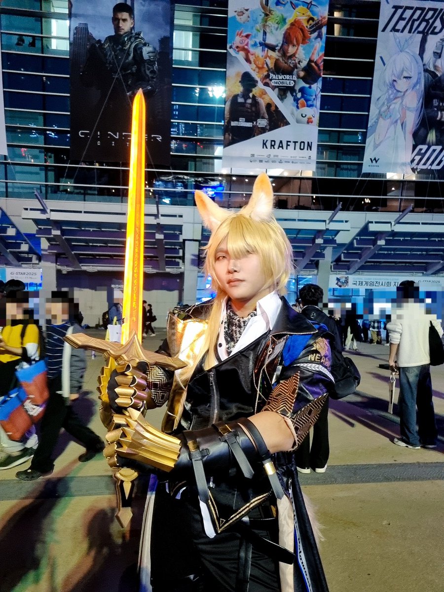 #코스어_𝕏친소 #코스어_트친소 #지스타_𝕏친소 #지스타_트친소

지스타 토요일 헬퍼 일요일 무에나 먼길 스킨으로 다녀왔어요
중부권 코스어로 거의 명방/엔필 얘기밖에 안하구 게임은 명방,롤,이리(뉴비) 하고있어용

여캐도 코스하니까 괜찮으신분 흔적 남겨주시면 맞는분 무멘팔 드릴게요 😀