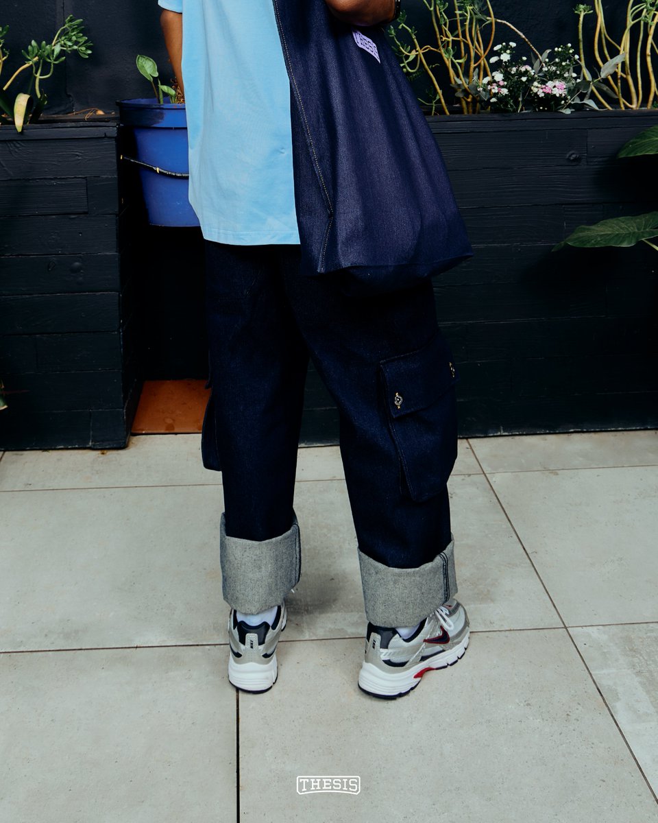 You don’t choose between looks. The #Thesis Denim Cargo lets you be both. Now available instore &amp; online // R1 200

173 Machaba Drive. Mofolo Central, Soweto
5998 Masupa Street. Orlando East, Soweto
6963 Wild Chestnut Street. Protea Glen Ext 11, Soweto