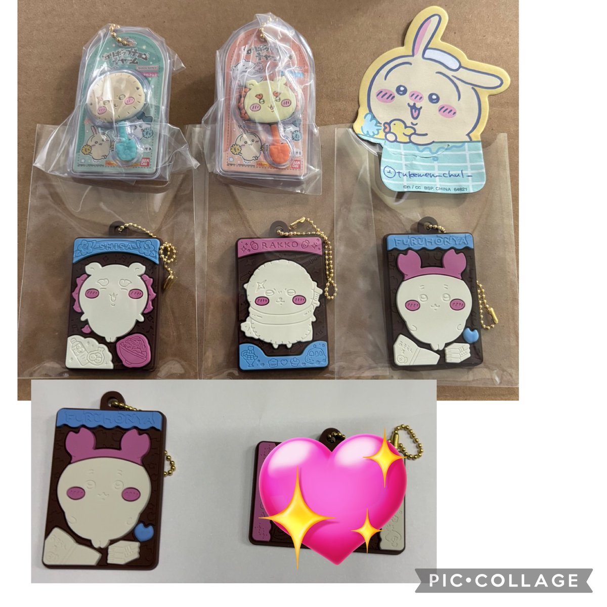 tukemen_chul's tweet photo. 【交換】
ちいかわ キャラパキ ラバマス 
ちいかわ ミニチュア チョコチャーム

譲：画像のもの

求：キャラパキ：うさぎ、ハチワレ
求：チョコチャーム：ハチワレ、ちいかわ、うさぎ

同種異種問わないです。

郵送交換希望でよろしくお願いいたします🙇‍♀️ https://t.co/OT7ZKLF6Ip