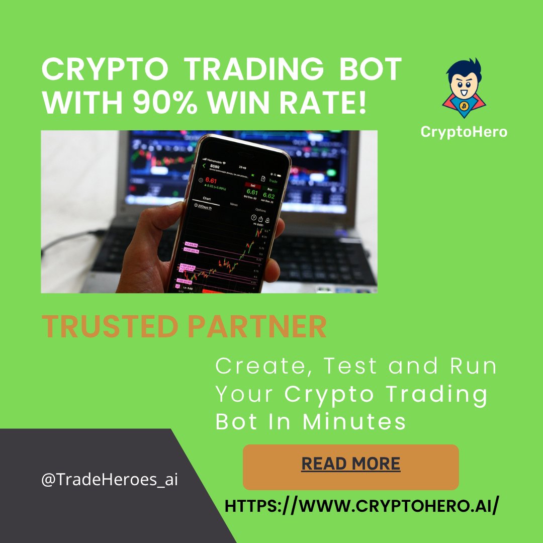 TradeHeroes_ai's tweet image. #CryptoTradingBot, #Automatetrading #Automatedtrades