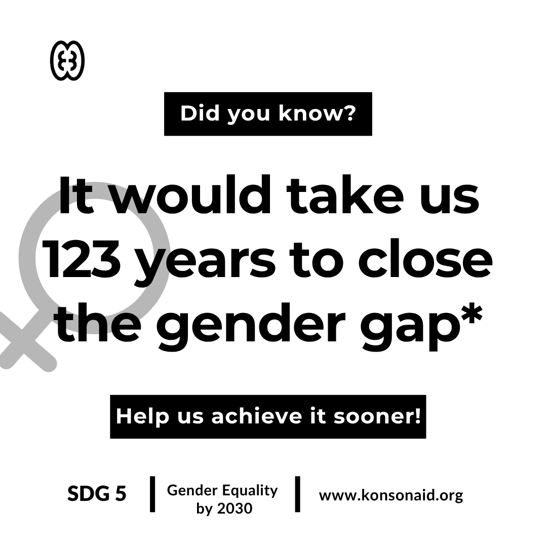 KonsonAid's tweet image. 🌍 It may take 123 years to close the gender gap. Equality can’t wait, we must act now. Empowering women and girls builds a stronger tomorrow. 💚

💬 Stand for gender equality.
🔗 konsonaid.org

#KonsonAid #GenderEquality #CloseTheGap #WomenEmpowerment #EqualityNow